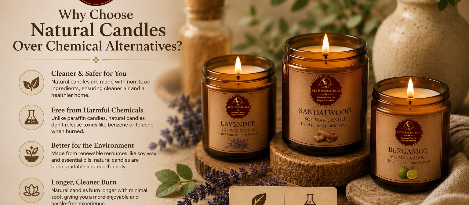 Why Choose Natural Candles Over Chemical Alternatives?